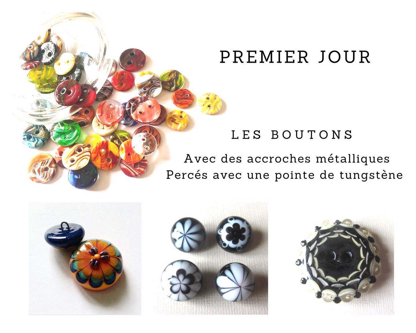 Les cabochons et boutons 2 JOURS avec Floriane Lataille - 25/26 novembre 2023