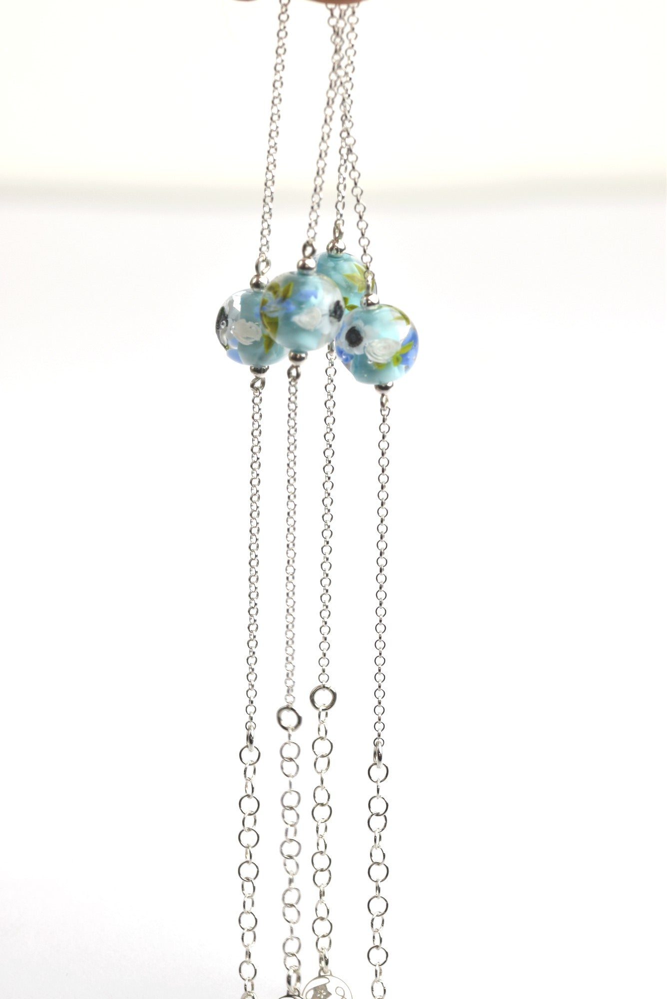 Bracelets en perles de verre artisanaux