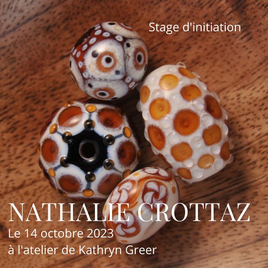 Initiation aux perles au chalumeau avec Nathalie Crottaz - 14 octobre 2023