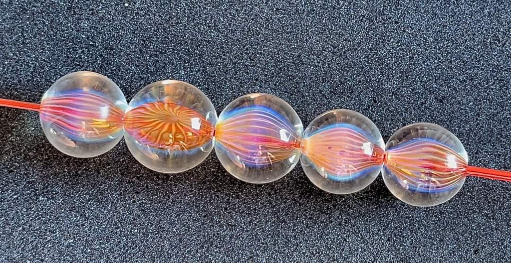 🎈 Off-mandrel blown beads with fuming (Borosilicate) - 4-DAY WORKSHOP with Guido Adam - May 27-30 2027