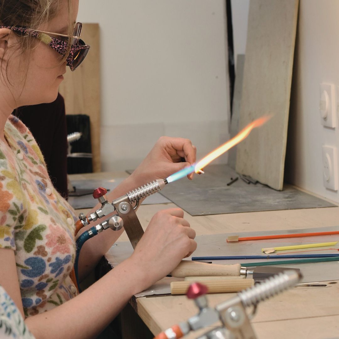 🔥 Intermediate level glass beadmaking techniques - 1 DAY COURSE with Kathryn Greer - several dates available