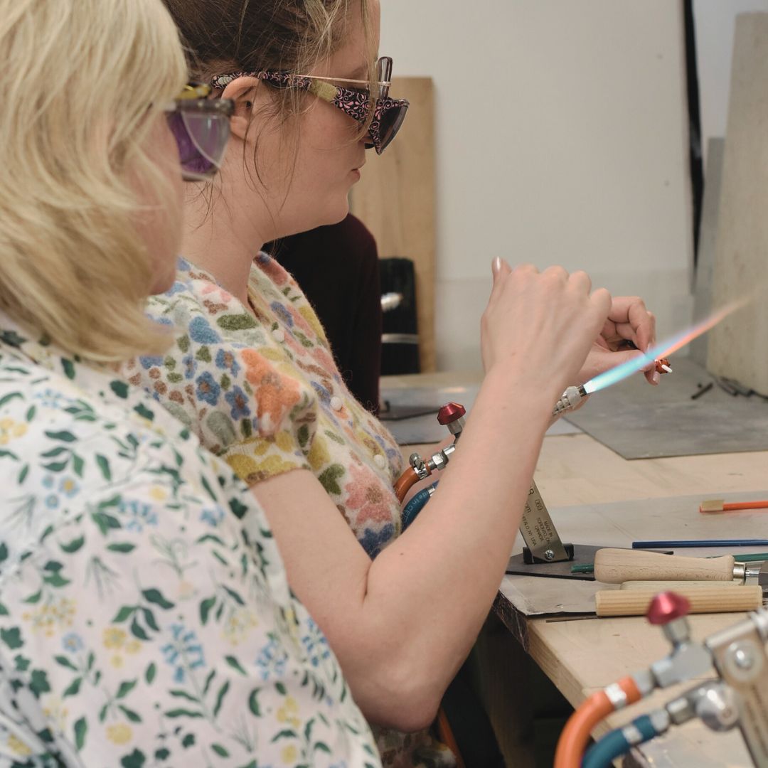 Come with a Friend to create your own glass beads - with Kathryn Greer