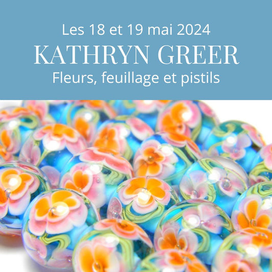 Fleurs, feuillage et pistils - STAGE 2 JOURS avec Kathryn Greer - 18 et 19 mai 2024