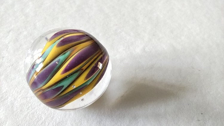 Perle de verre artisanale