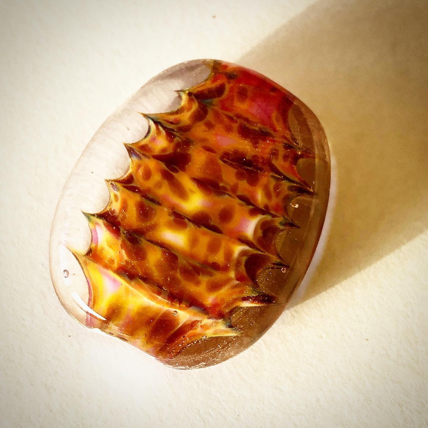 Perle de verre artisanale