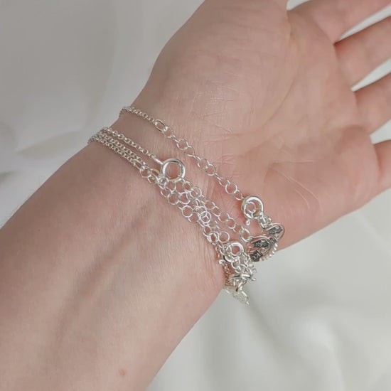 Bracelets en perles de verre artisanaux
