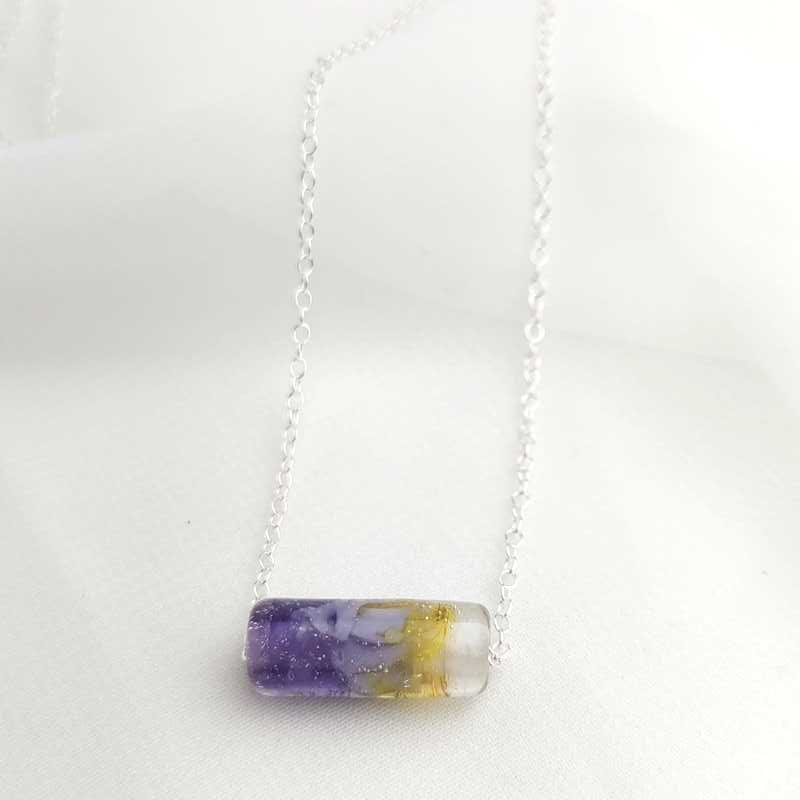 Collier pour femmes modernes Violet Crépuscule